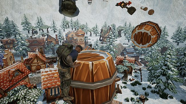 Winter's Edge Village: The Parkour Game