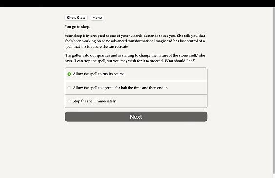 Daria: A Kingdom Simulator
