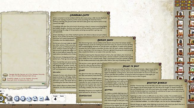 Fantasy Grounds - Perilous Places & Serious Situations (Savage Worlds)