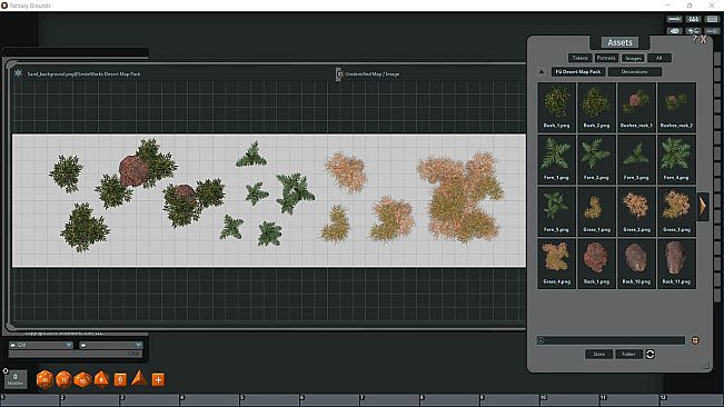 Fantasy Grounds - FG Desert Map Pack