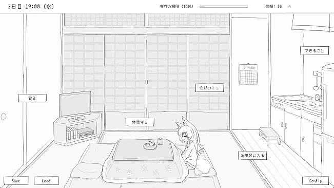 Living with a Little Fox Girl