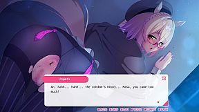 My oshi vtuber jumped through the screen and now we're living together: Chill and vibey beast girl game streamer