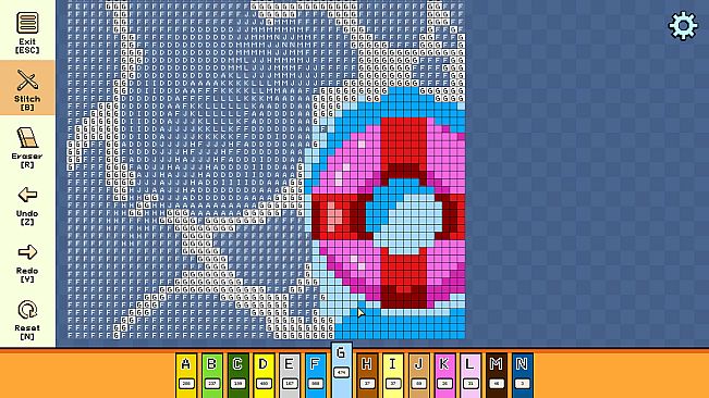 Pixel Cross Stitch - Summer Pack 3