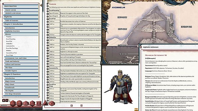 Fantasy Grounds - Pathfinder 2 RPG - Lost Omens: Highhelm