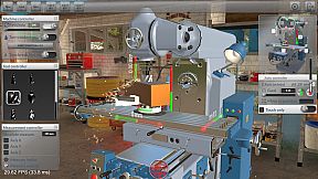 Milling machine simulator