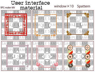 RPG Maker MV - User Interface Material
