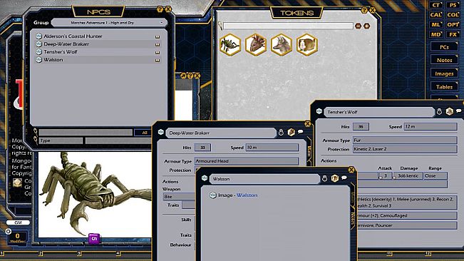 Fantasy Grounds - Marches Adventure 1: High and Dry (MGT2)