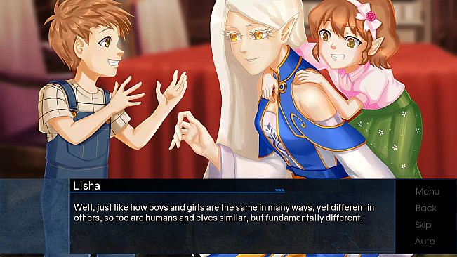 Sable's Grimoire: Man And Elf