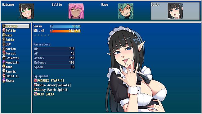 Eternal Dreamers Rising - Maid Sakia (Fashion)