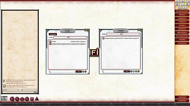 Fantasy Grounds - Rumours, Notes and Books Collection (Pathfinder 2E)