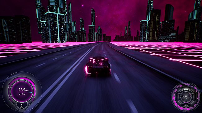 Synthwave Burnout