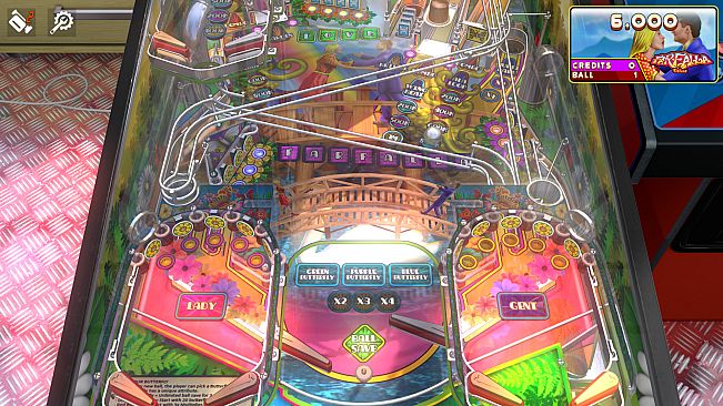 Zaccaria Pinball - Farfalla Deluxe Pinball Table