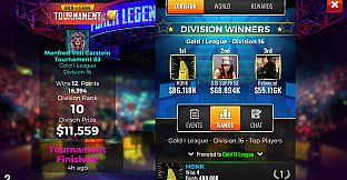 Poker Legends: Texas Hold'em Poker Tournaments