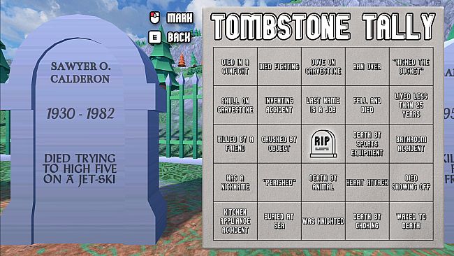 Tombstone Tally