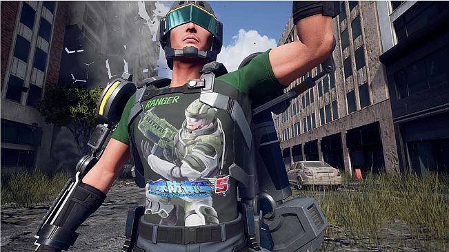 EARTH DEFENSE FORCE: IRON RAIN - Creation parts: T-shirt(EDF5 set Bundle)