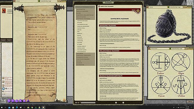 Fantasy Grounds - Pathfinder RPG - Chronicles: Book of the Damned - Volume 1: Princes of Darkness