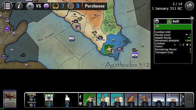 Wars Across the World: Agathocles 312