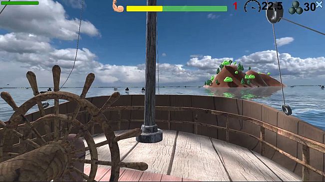 Pirates. Naval battle