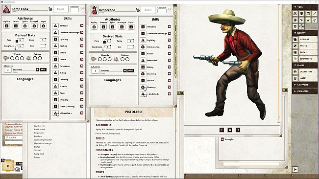 Fantasy Grounds - Deadlands: The Weird West - Blood Drive Archetypes Set 3