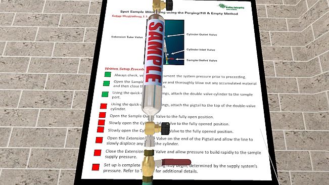Spot Sample Witness Simulator