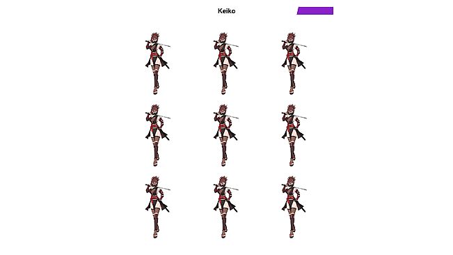 Kunoichi Keiko: Adult Art Pack