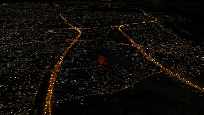FSX Steam Edition: Night Environment Denmark Add-On
