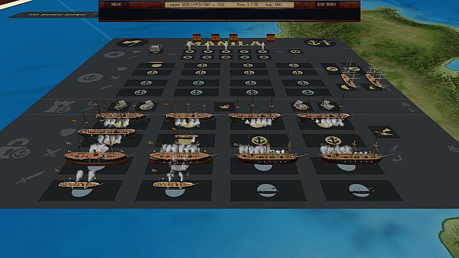 Clad In Iron: Carolines 1885