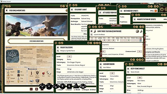 Fantasy Grounds - Pathfinder 2 RPG - Pathfinder Lost Omens: Shining Kingdoms