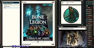 Fantasy Grounds - Grim Tokens - Bone Legion