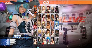 DOA6 Witch Party Costume Set