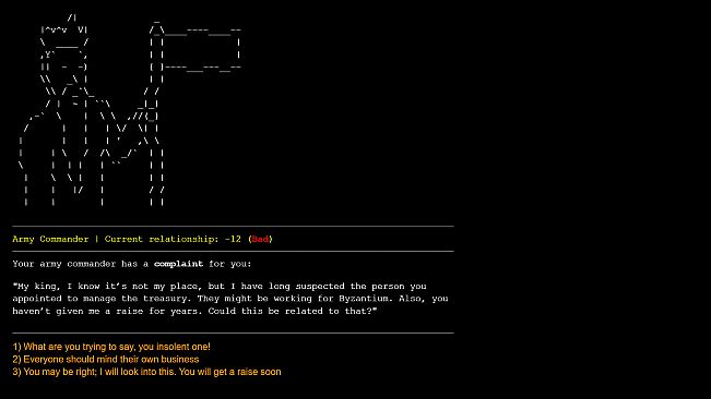 Khaldun: Text Based Strategy