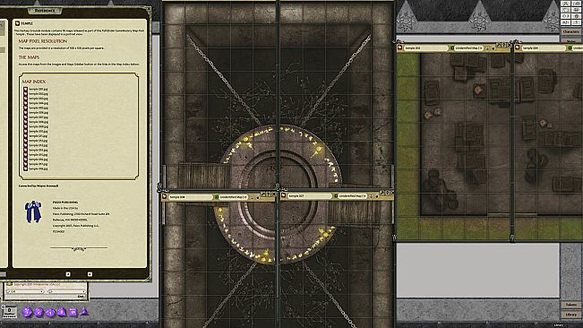 Fantasy Grounds - Pathfinder RPG - GameMastery Map Pack: Temples