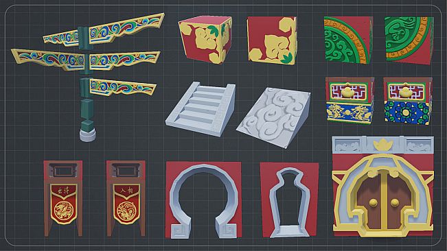 PixARK - Jade Elegance: A Theatrical Odyssey in the East