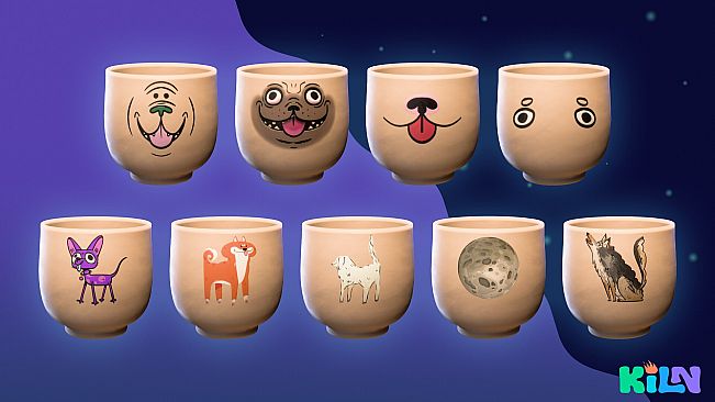 Kiln - Cats & Dogs Decoration Pack