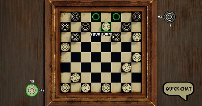 Competitive Checkers