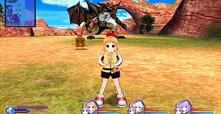 Hyperdimension Neptunia Re;Birth1 Peashy Battle Entry