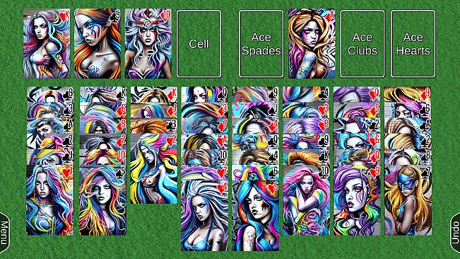 AI Solitaire - Painted Ladies