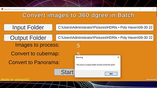 VR Image Batch Converter