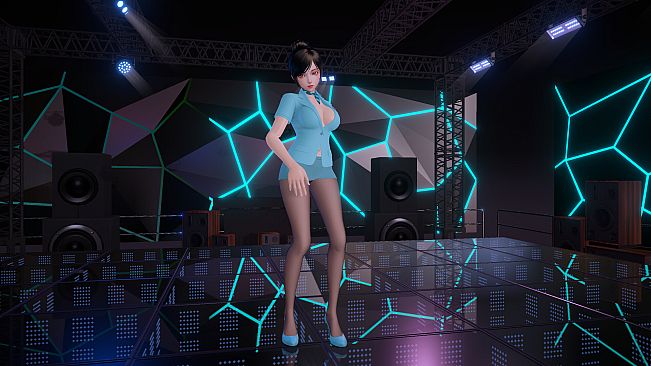 Angel Legion-DLC Elegant Stewardess (Cyan)