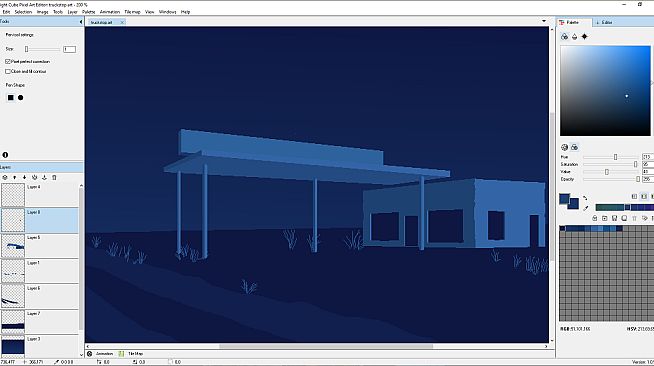 Lightcube Pixel Art Editor