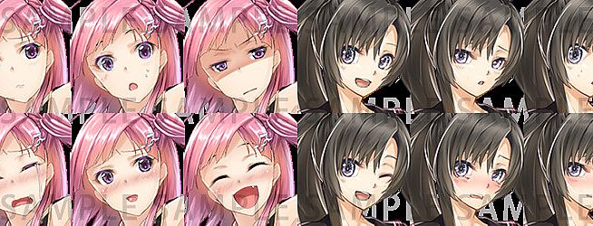 RPG Maker MZ - Heroine Character Pack 4