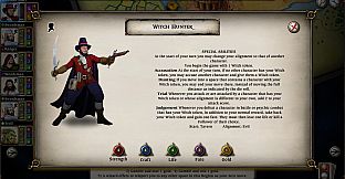 Talisman Character - Witch Hunter