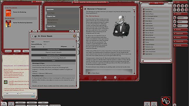 Fantasy Grounds - Hunter: The Reckoning - Apostates