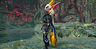 Monster Hunter Rise - "Stuffed Malzeno" Hunter layered weapon (Lance)