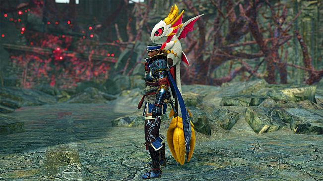 Monster Hunter Rise - "Stuffed Malzeno" Hunter layered weapon (Lance)