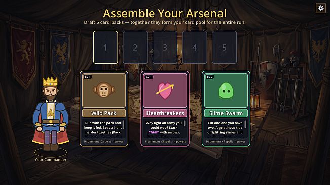 Warlords: Deckbuilding Autobattler