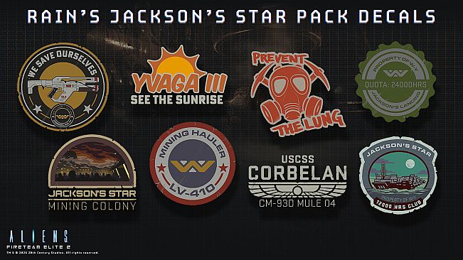 Aliens: Fireteam Elite 2 - Rain's Jackson's Star Pack