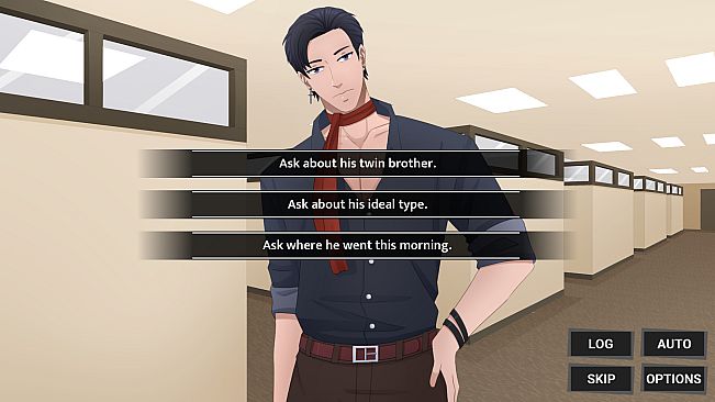 My Douchey Boss Has a Gentle Twin Brother?! - BL Visual Novel