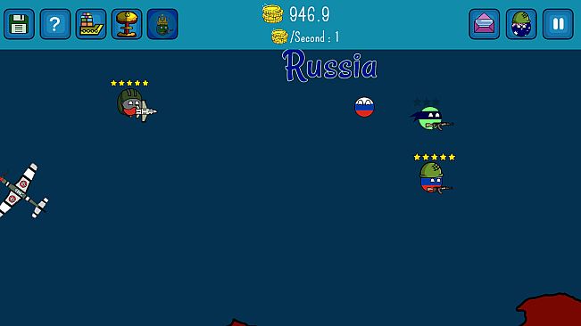 Dictators:No Peace Countryballs