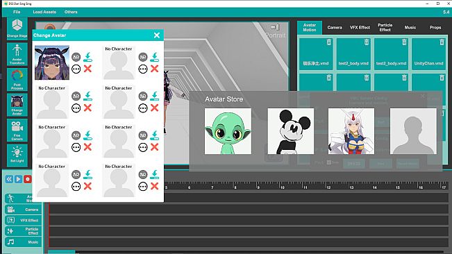 Dan Sing Sing AMV Maker for Vroid VRM and MMD